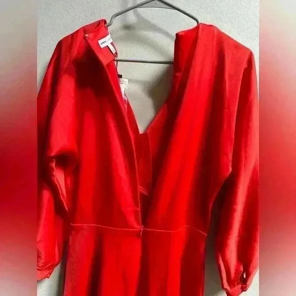 Express x Lady Gang Satin A-Line Midi Dress - NWT, Women’s Size 4 - Picture 13 of 13